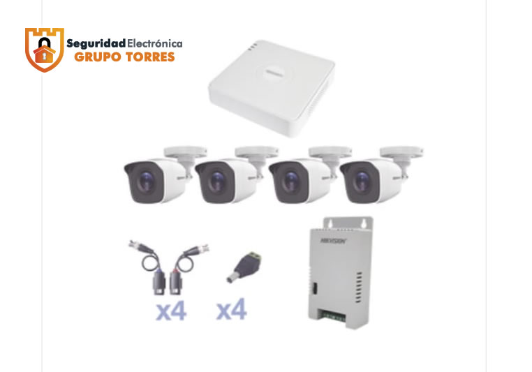 Paquetes de Cámaras de Seguridad con DVR y Disco Duro de 1 Terabyte